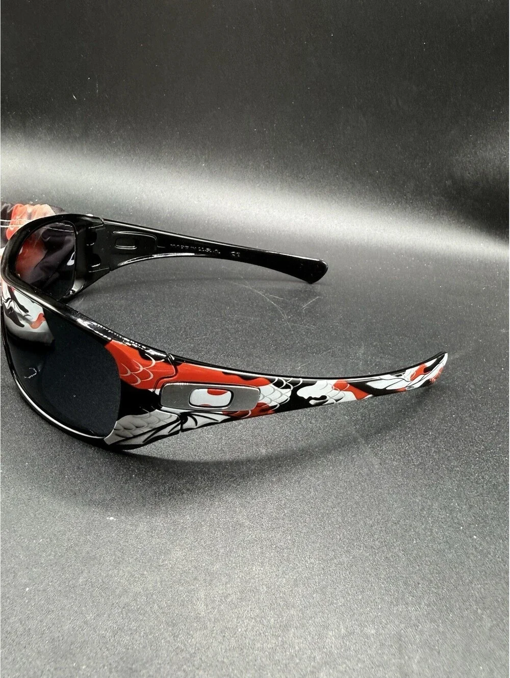 Oakley ANTIX Koi Fish Polished Black/Black Iridium Lenses 24-163